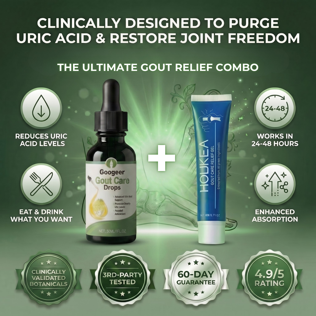 Mynora™ Uric Acid Defense & Relief Kit